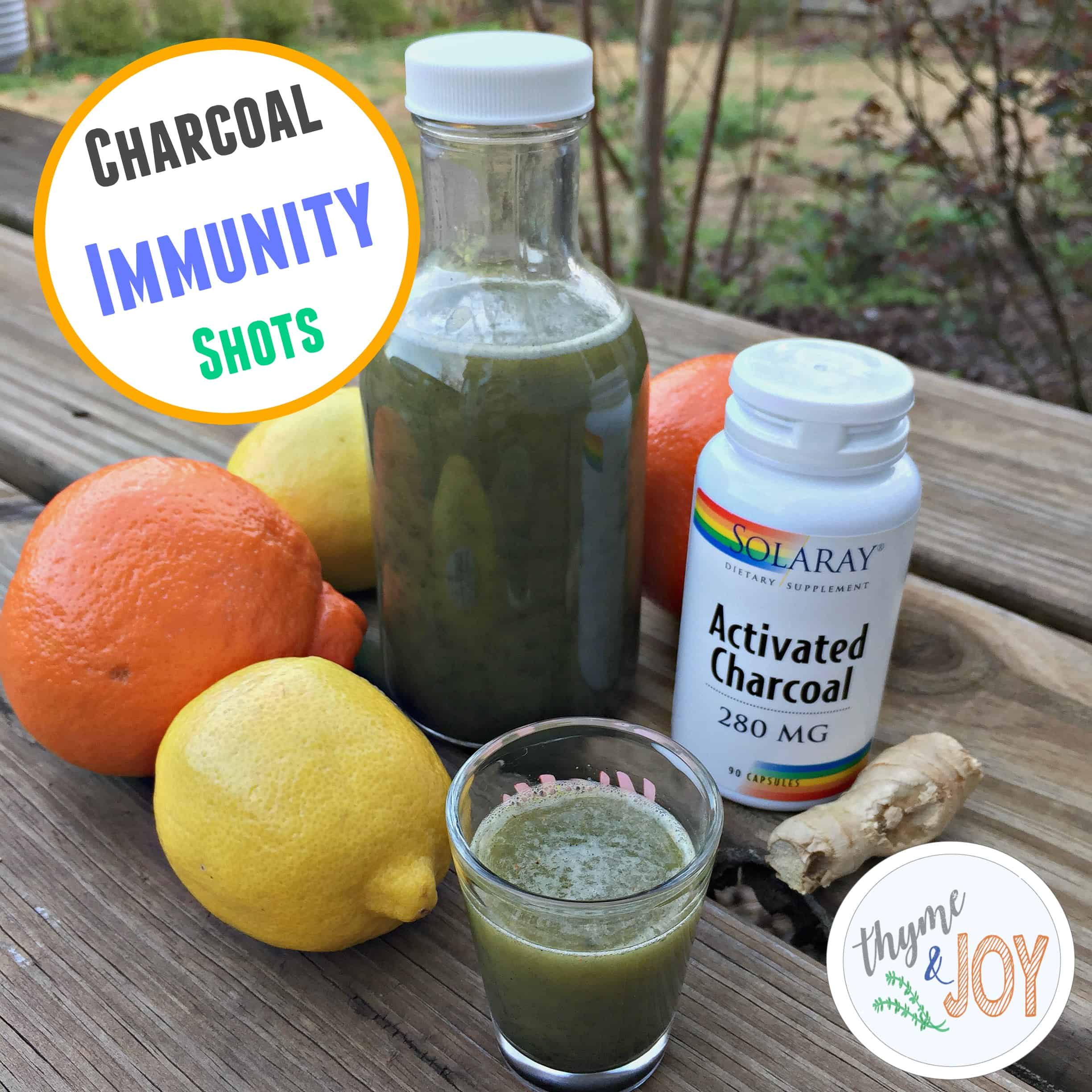 Charcoal Immunity Shots