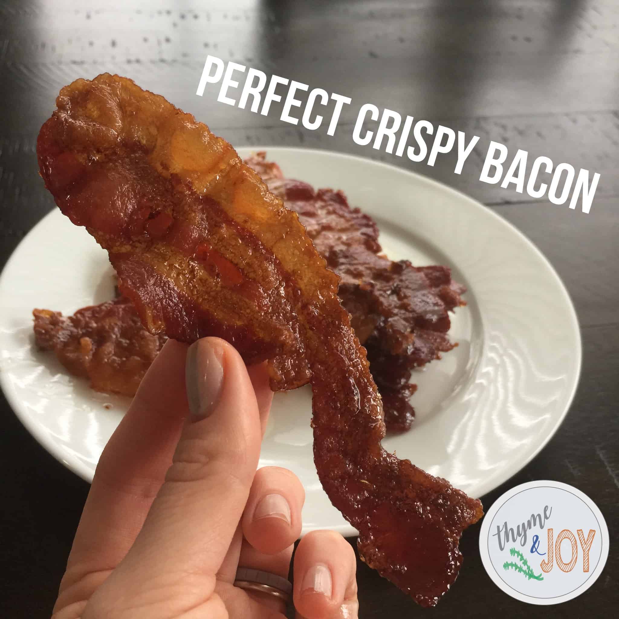 I'm giving you the secret on how to make the PERFECT crispy bacon (feat. my FAVORITE USA bakeware pan). | Thyme + JOY by Valerie Skinner