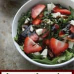 Strawberry Caprese Salad Recipe | #summer #salad