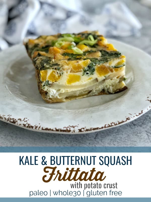 Kale Butternut Squash Frittata