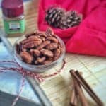 These pumpkin spice pecans take pecans to the next level of fall flavor favorites.  #keto #paleo #whole30