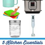 These 5 Kitchen Essentials for Busy People will make your life easier in the kitchen when you have so much more to worry about! 