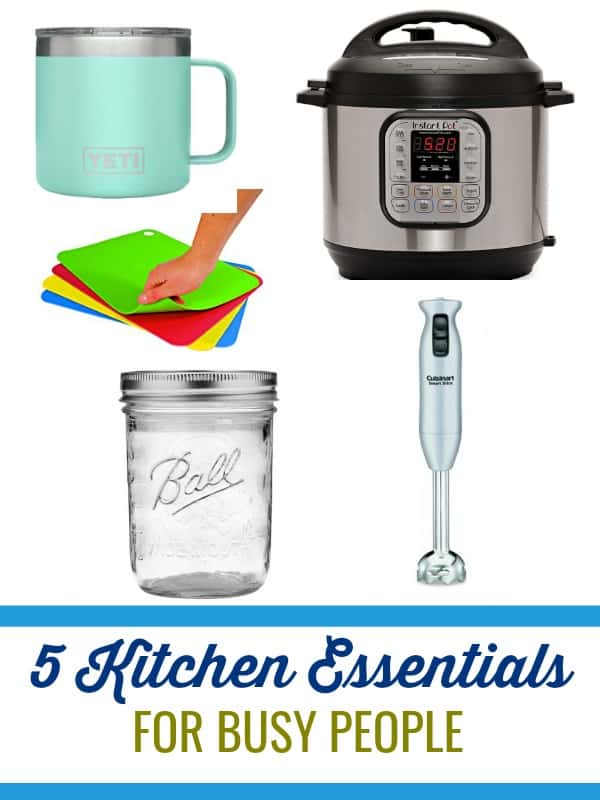 5 Kitchen Essentials for Busy People