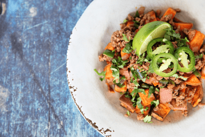 egg free mexican breakfast hash