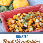 These roasted root vegetables have great flavor and compliment any dish. #whole30 #glutenfree #paleo
