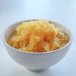 You can use your instant pot or electric pressure cooker to make the perfect spaghetti squash. Spaghetti squash is a low carb or keto subsititute for pasta that is great for paleo or whole30, too!