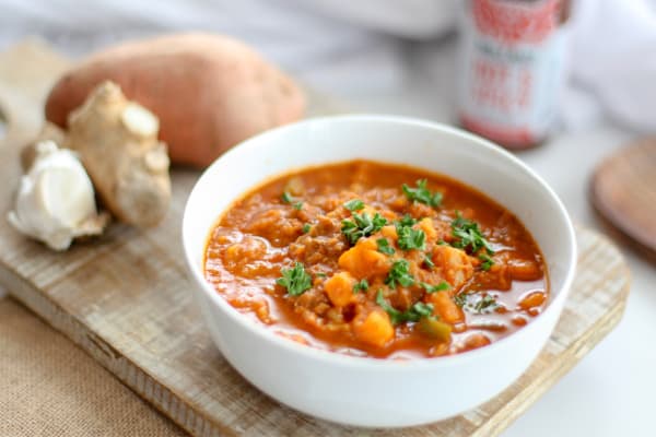 This African beef stew is a perfect meal to prep for the week. African beef stew is spicy, hearty and filled with nutrition and flavor from simple, easy to find African spices. Also compliant with Whole30 and paleo lifestyles.
