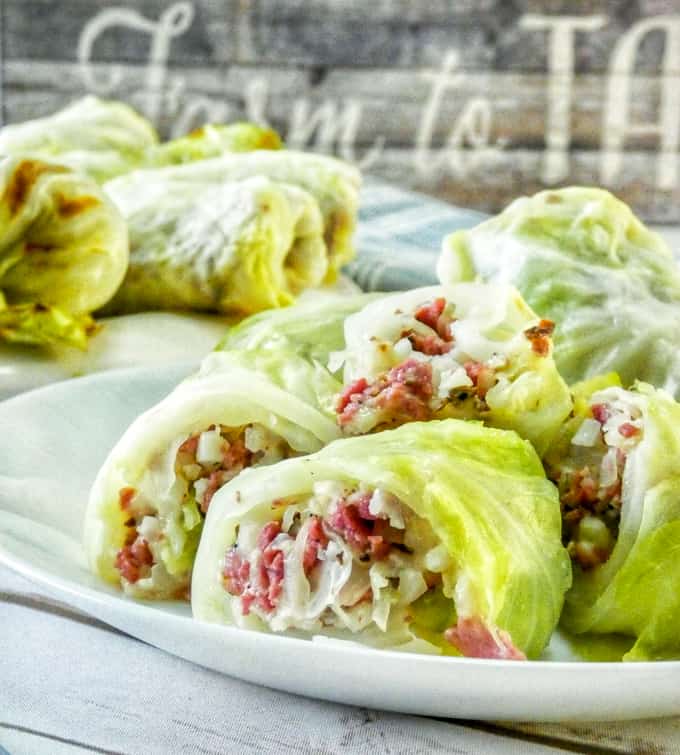 With these crazy good Keto Reuben Cabbage Rolls, you’re getting all of the classic Reuben flavors without the extra carbs. This tasty gluten-free appetizer is perfect for St.Patrick’s Day or any day of the year!