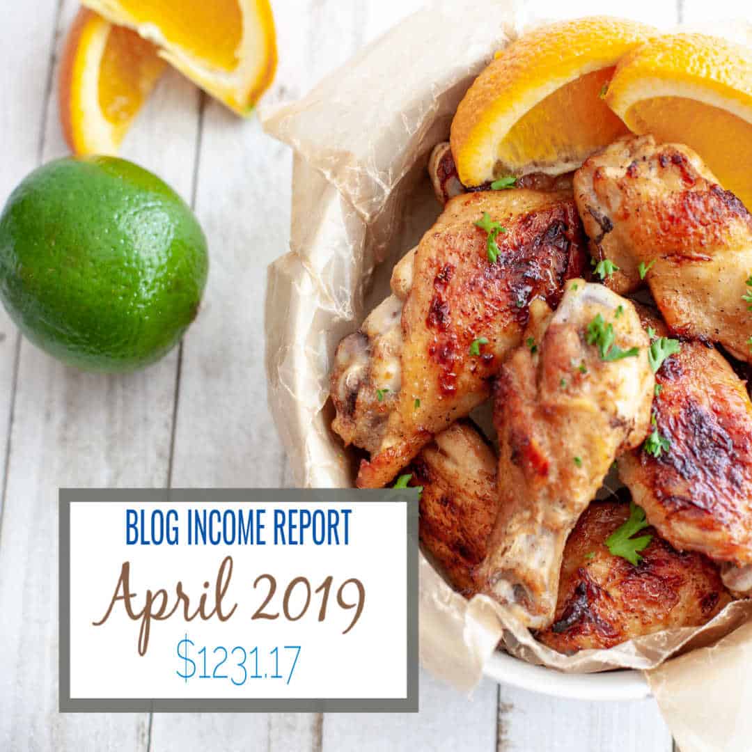 Blog Income Report April 2019
