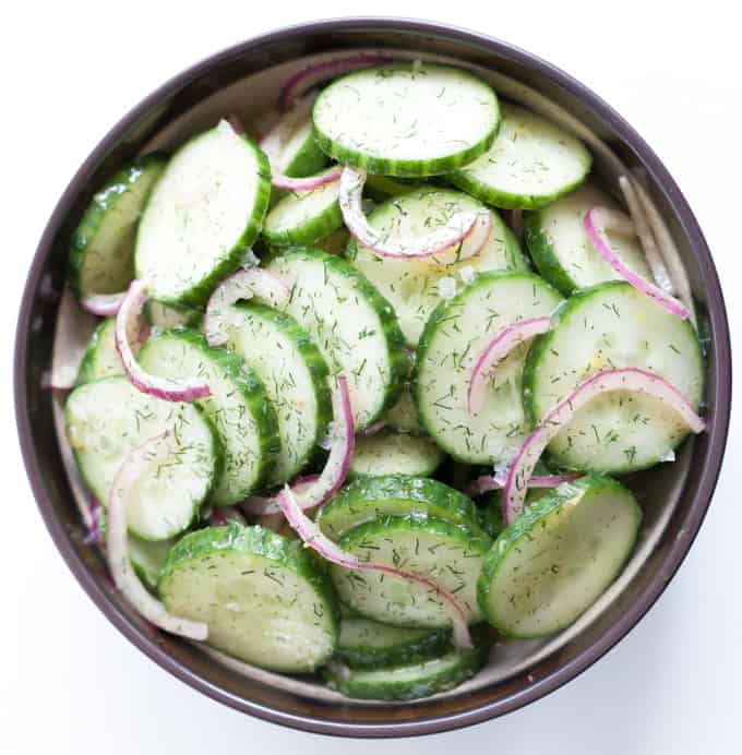 cucumber dill salad