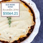 blog income report november 2019