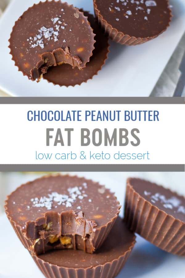 Chocolate Peanut Butter Fat Bombs – Easy Keto Fat Bomb