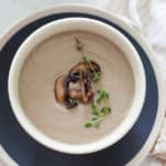 Vegan Cream Of Mushroom Soup