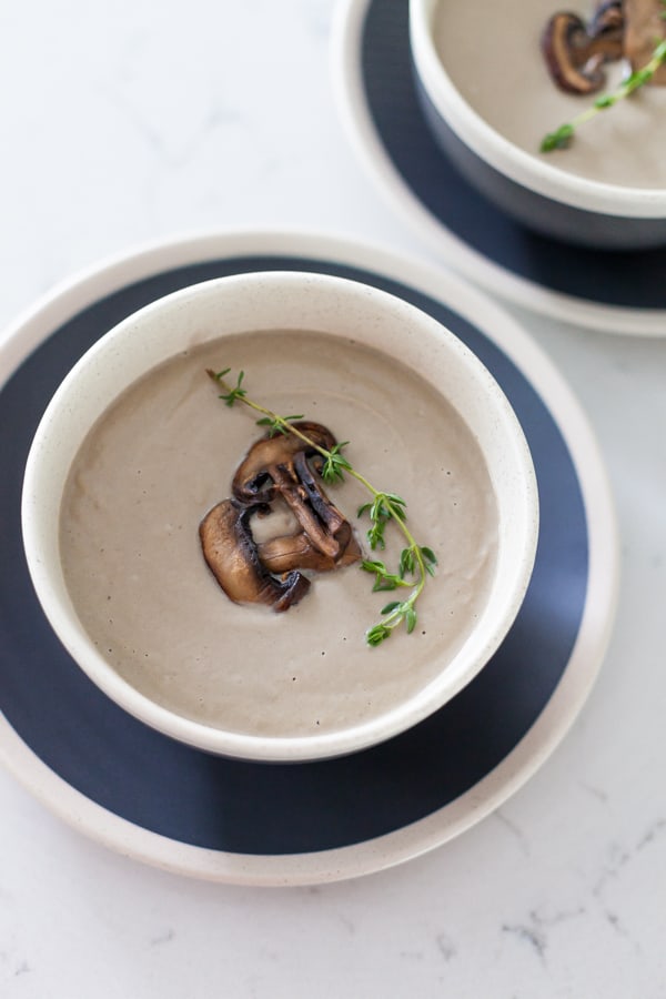 vegan cream of mushroom soup