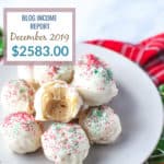 Blog Income Report December 2019