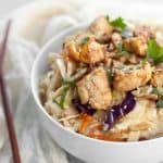 Egg Roll In A Bowl With Chicken