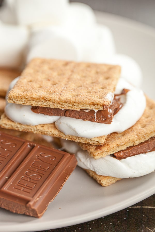 s'mores made in air fryer