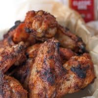 crispy grilled chicken wings