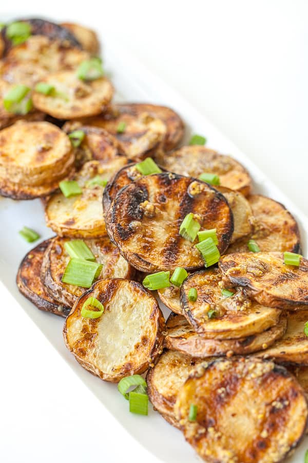 grilled potatoes