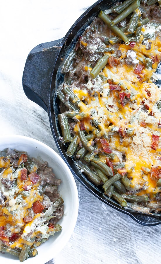 keto casserole with green beans