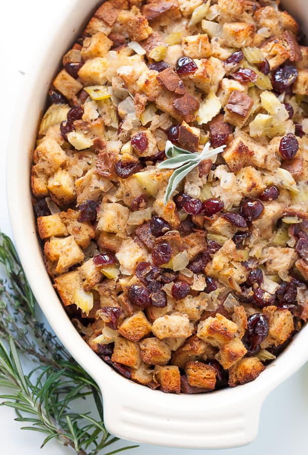 gluten free stuffing and herbs