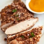 oven baked pecan crusted chicken
