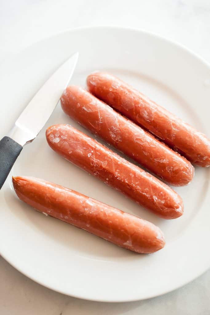 frozen hot dogs in air fryer