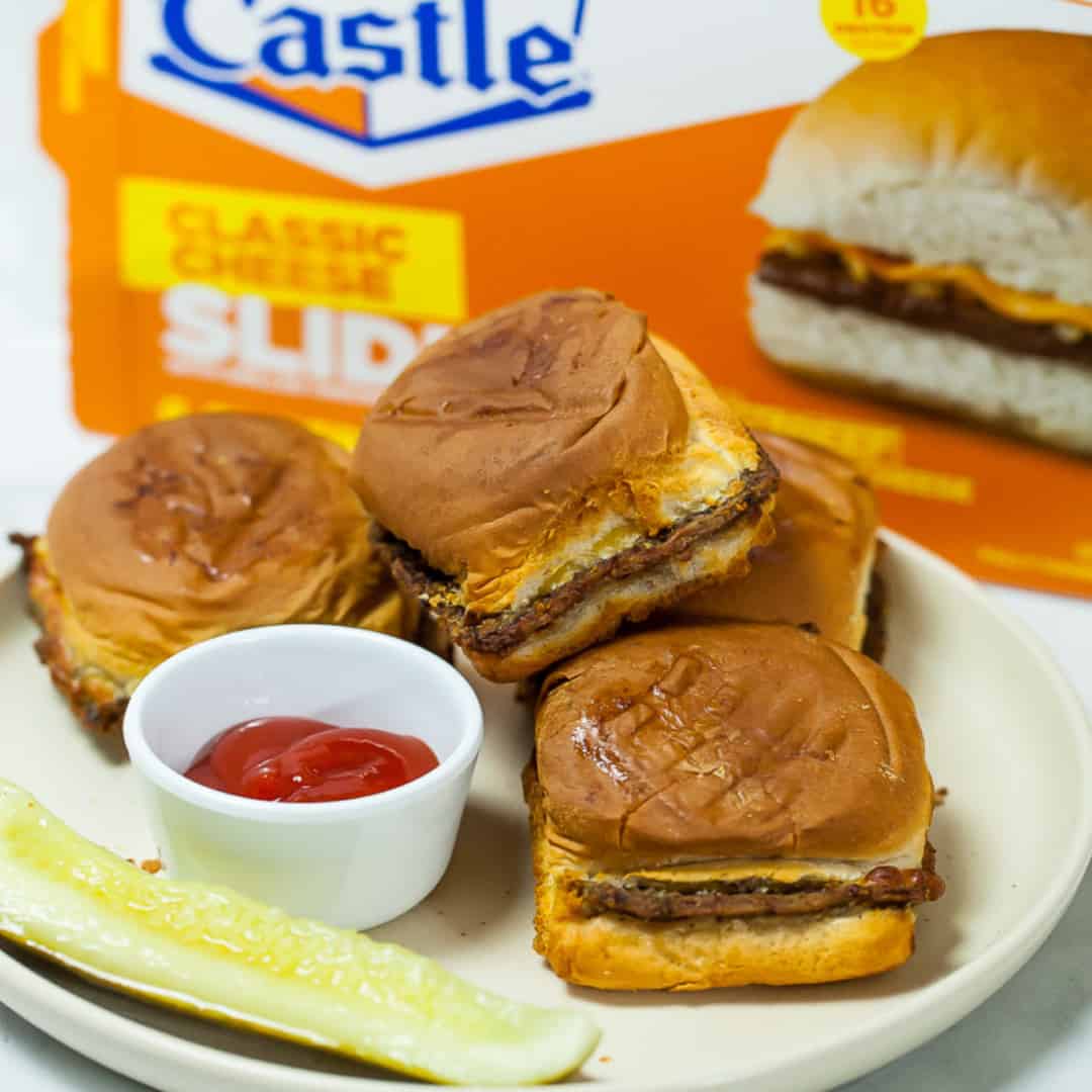 Air Fryer Frozen White Castle Burgers (Cooked In 10 Minutes)
