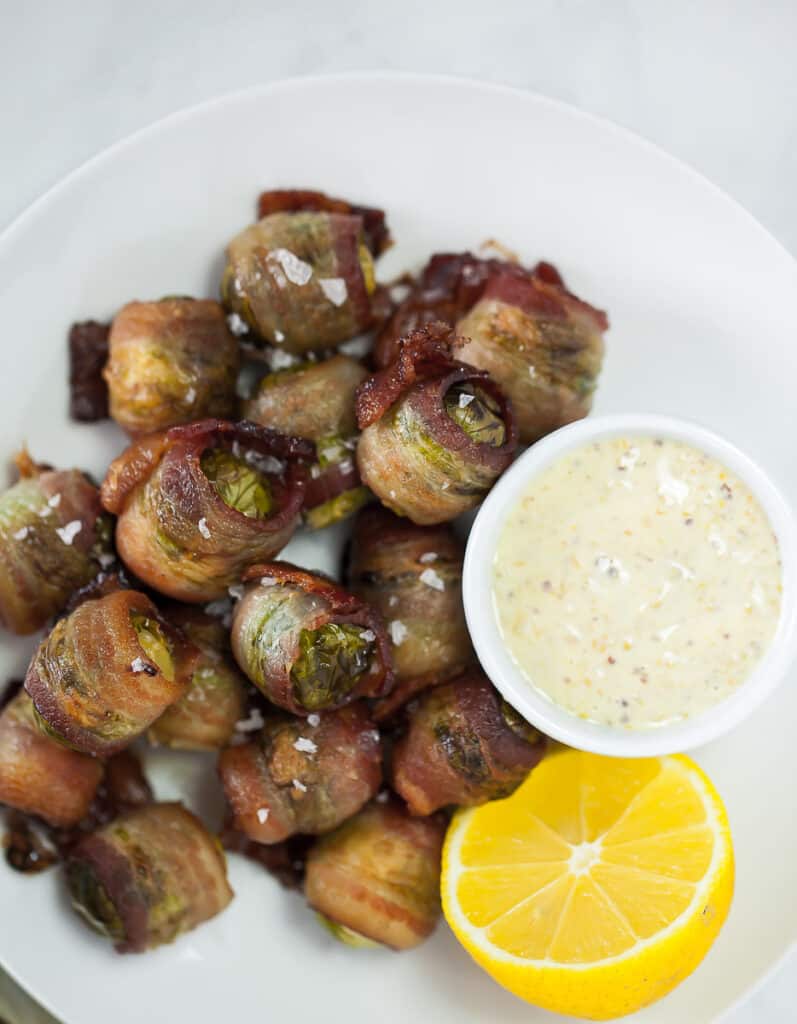 brussels sprouts wrapped in bacon