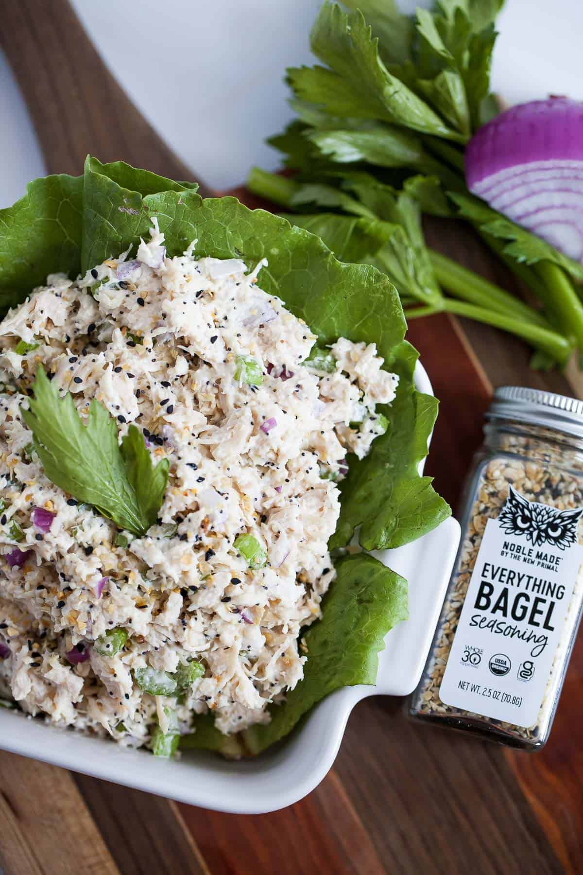 Everything Bagel Tuna Salad