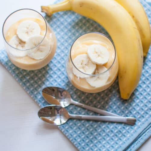3 ingredient banana pudding