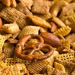 chex mix with pretzels and nuts