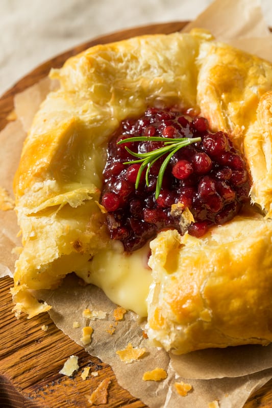 baked brie with cranberry