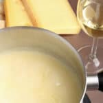 mornay sauce with gruyere cheese