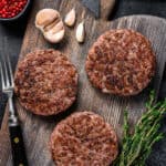 sous vide cooked burgers