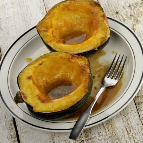 acorn squash with maple syrup